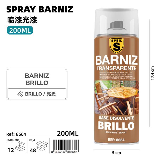 200ml barniz brillo