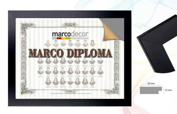 F.marco diploma ref- 405 negro a3 (29,7x42cm)