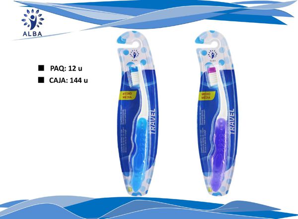 Cepillos de dientes de viaje 12 blisters