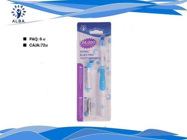 Cepillo eléctrico azul
