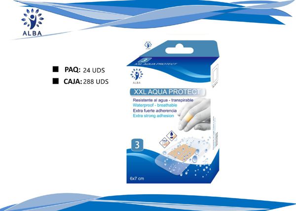 Xxl apósito anti-agua 3 unidades (1 tam)