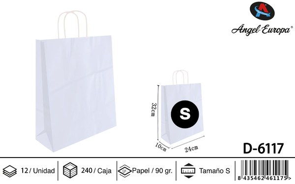 N-530 bolsa celulosa blanco s