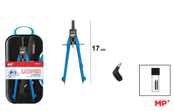 Compás especial looper 3 piezas