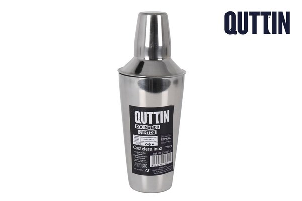 (f) coctelera inox 750cc "quttin"