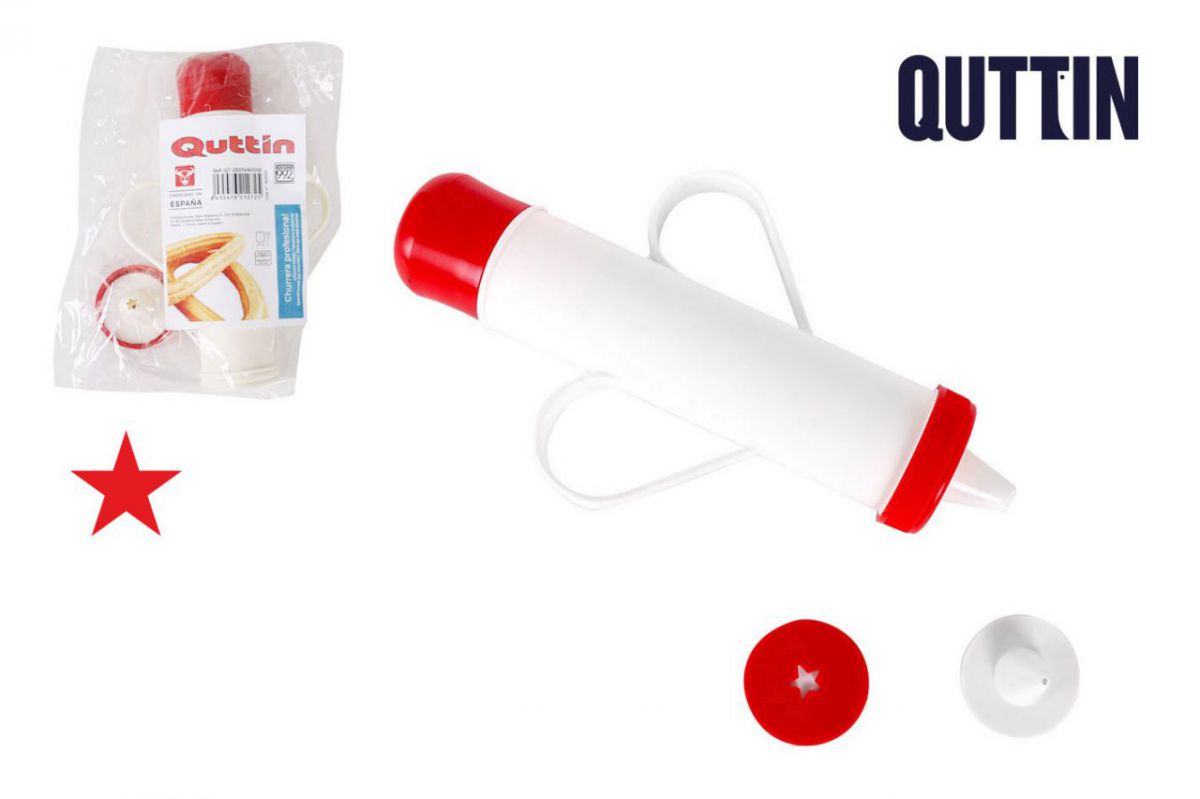 #-48- churrera 28cm prof. c/accesorios "quttin"