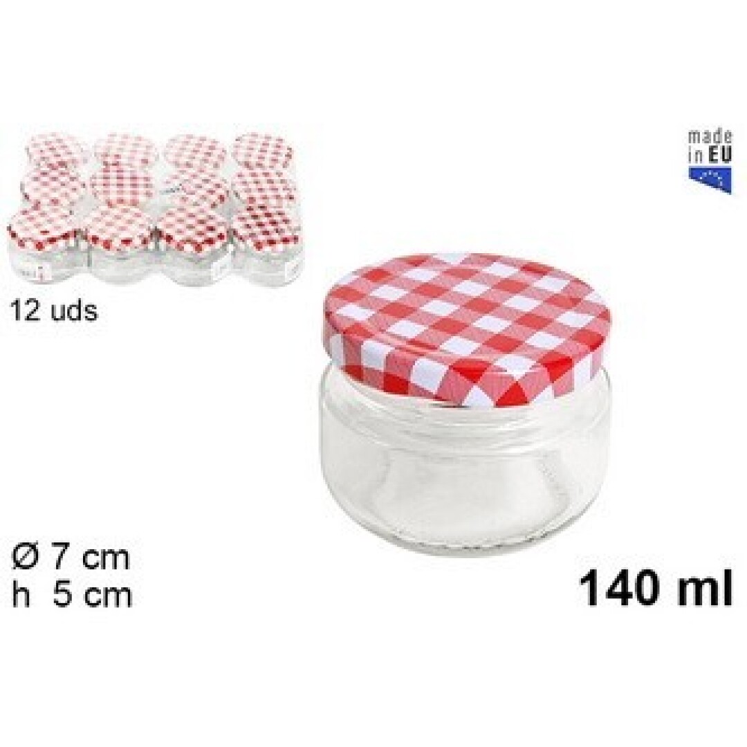 Bote cristal multiuso 140ml