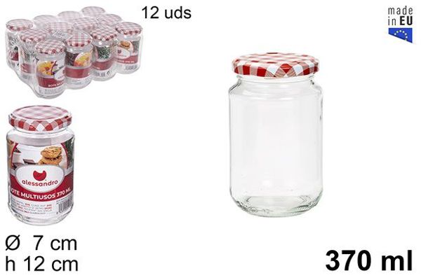 Bote cristal redondo vichy 370ml