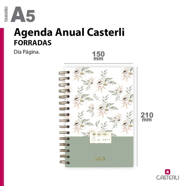 [2784081-6] Agenda Casterli Anual 2027 A5 15X21 Dia pagina 336 Pag (6)