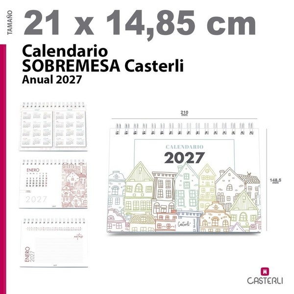 [2785004-4] Calendario de Sobremesa 2027 210 x 148,5 mm (4)