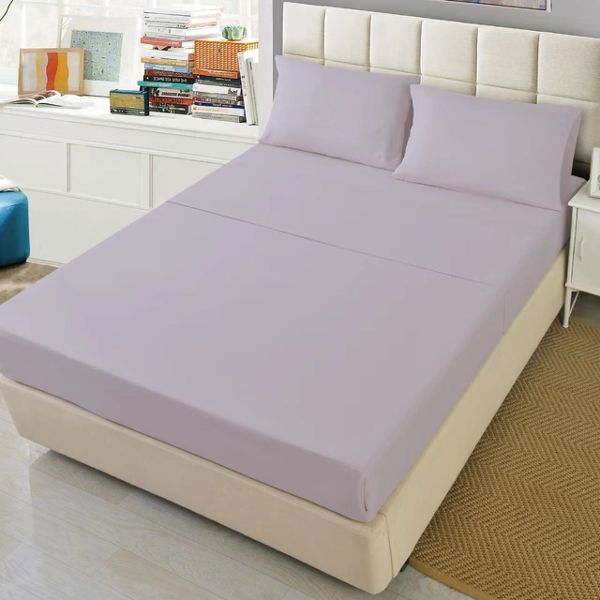 Juego de sabanas 90cm lila
