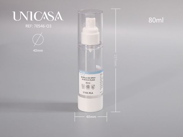 Botella spray sin aire 80ml