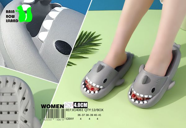Chancla de mujer de eva36-41 gris carlo