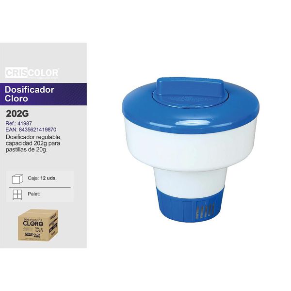 Dosificador de cloro 202g