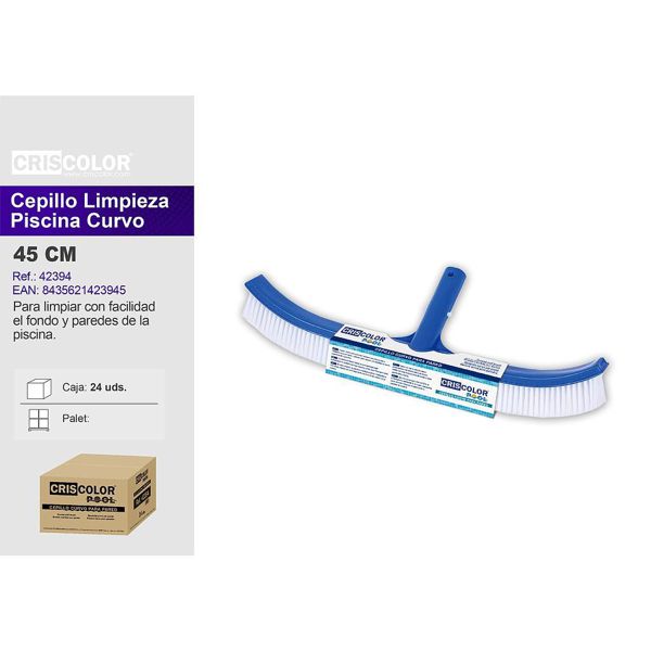 [42394] cepillo curvo para pared 45cm
