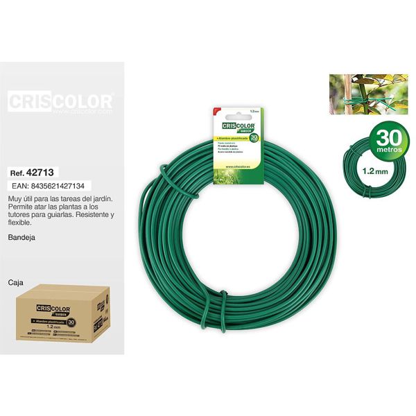 [42713] alambre plastificado 30mts