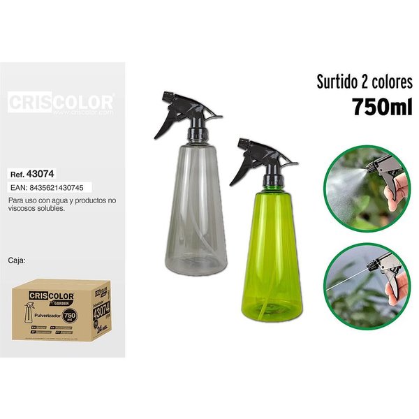 [43074] pulverizador 750ml surtido