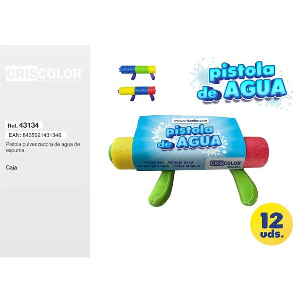 [43134] pistola agua 2 asas surtido