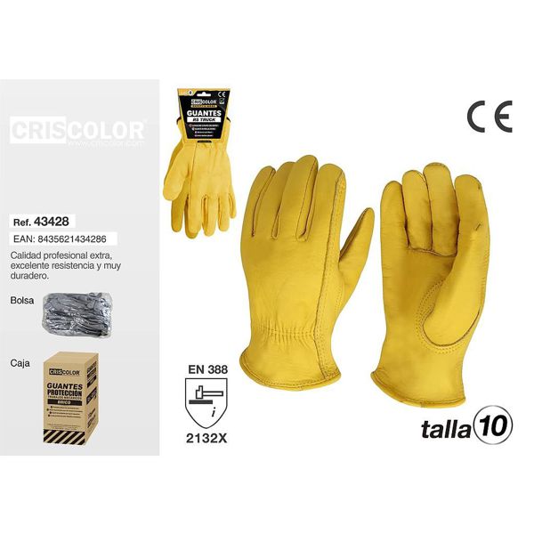 [43428] guante trabajo rs truck talla 10