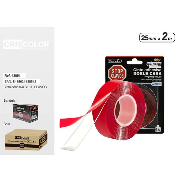 [43851] cinta stop clavos 25mmx2m