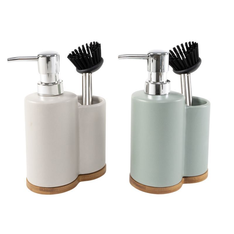 Dispensador jabon con cepillo 2c (6 - 12)