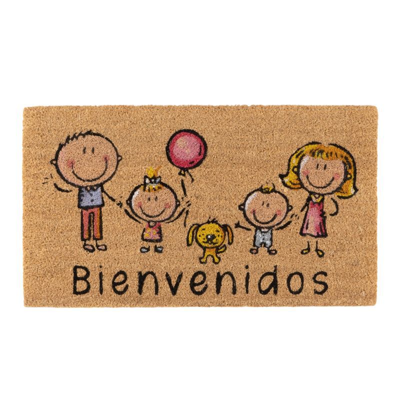 Felpudo 40x70 antides. familia (4/8 - 12)