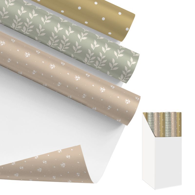 Papel regalo 200x70cm basics 3m (72 - 144)