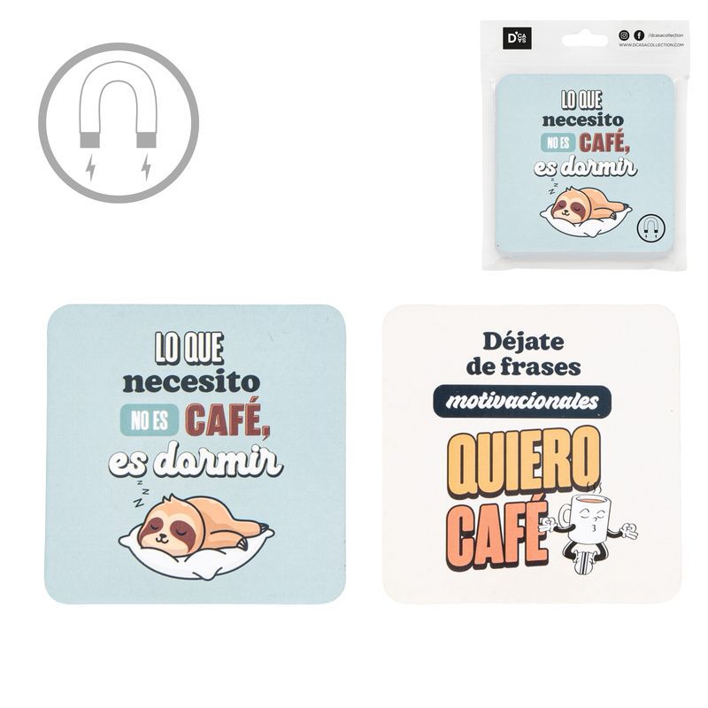 Posavasos con iman cafe 2m (12/24 - 48)