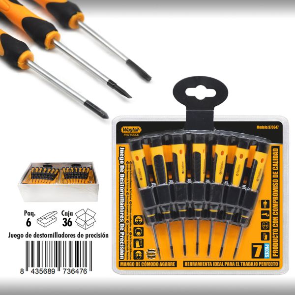 Juego de destornilladores de precisi