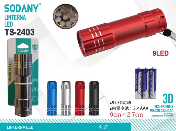 Linternaled 9 led lbi'1