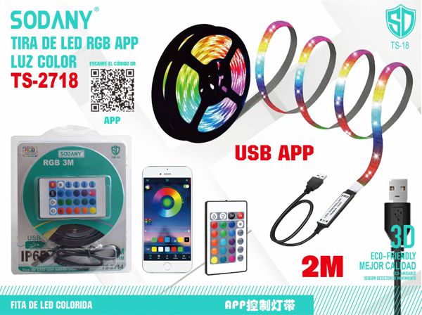 Tira de led app rgb