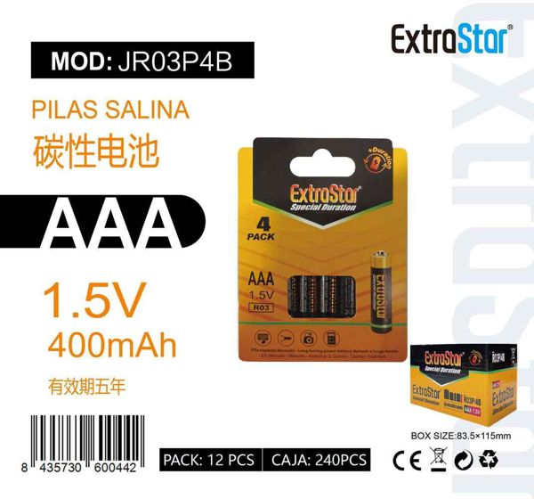 Pilas extra aaar3