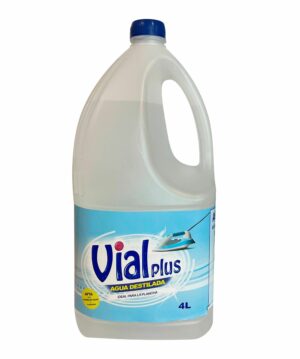 Vialplus agua destilada 4l.