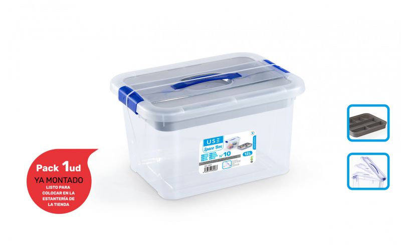 U spacebox s con bandeja nº10 (12l)