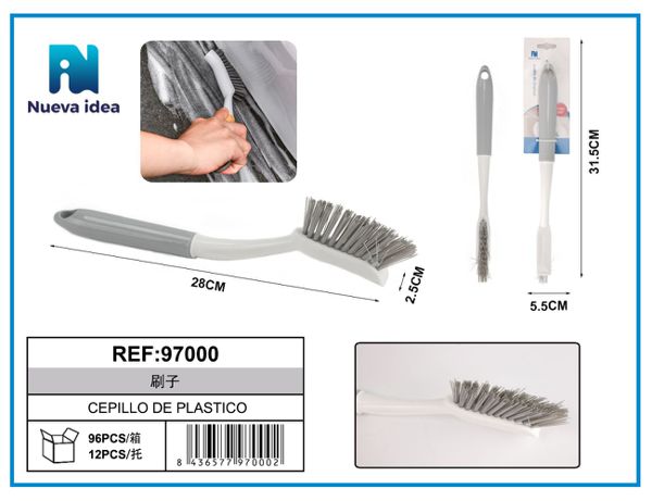 Cepillo de plastico