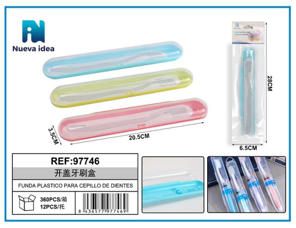Funda plastico para cepillo de dientes 3fi3f0dit.