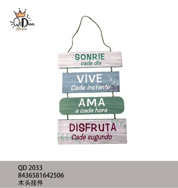 Adornos madera