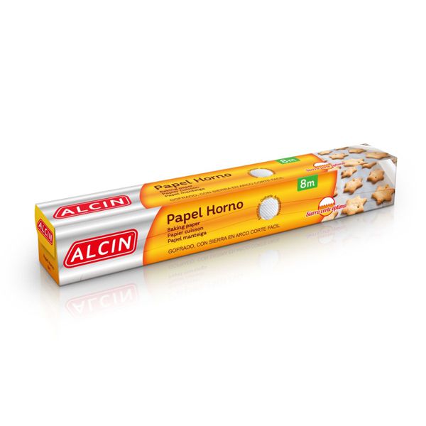 Alcin bob.papel horno 8m