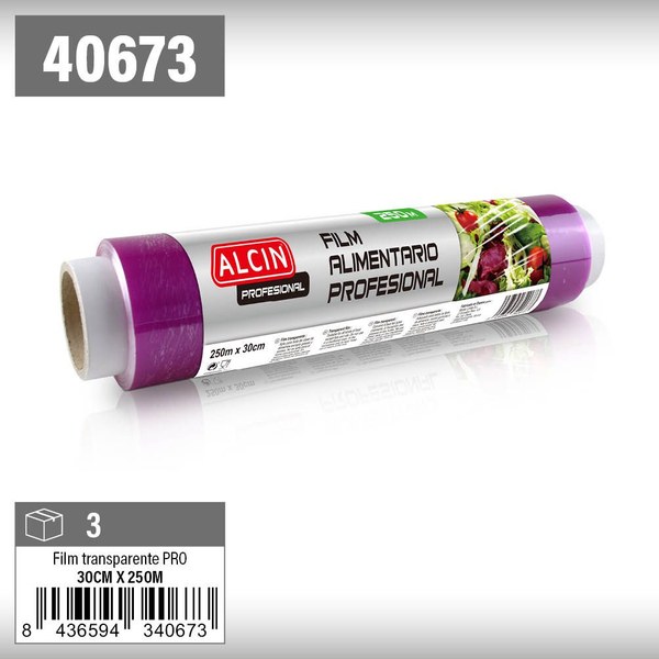 Alcin bob.film alimentario lila 30cm 20m