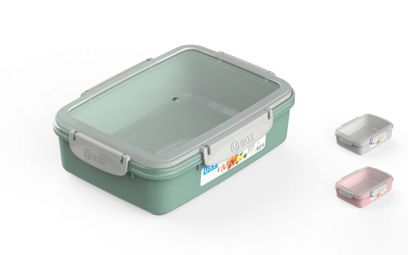 Ubox 2,5l rectangular pastel