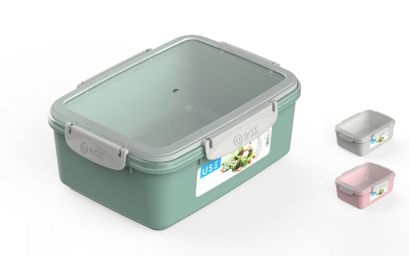 Ubox 3,5l rectangular pastel