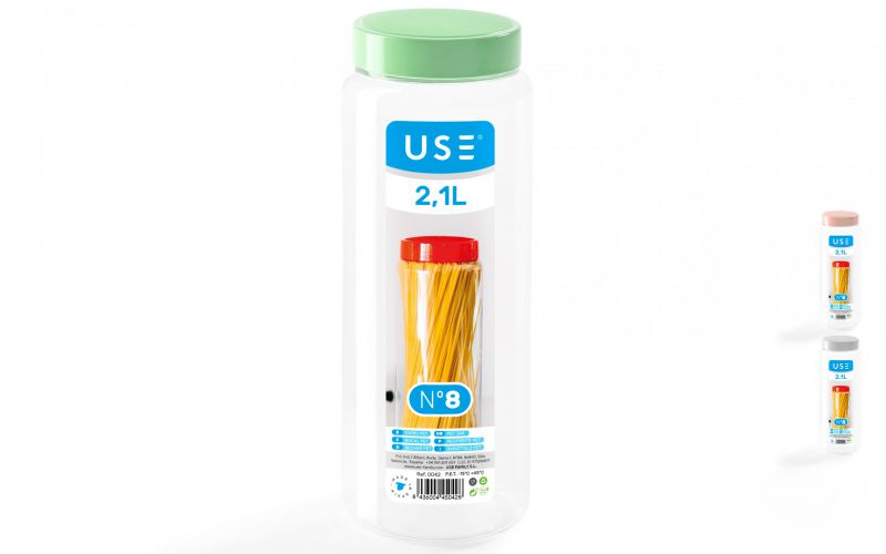 Tarro espaguetti pet pastel