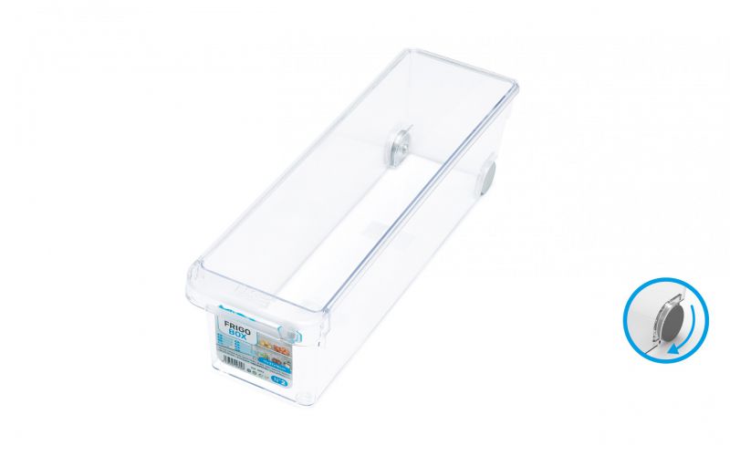Frigo box nº2 trasparente 11x37x10 cm