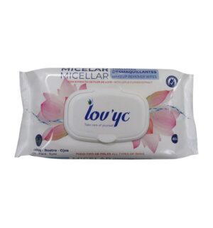 Lovyc toallitas desmaquillantes 40u.todo tip