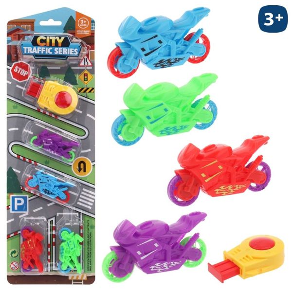S/4 motos con lanzador 6 cm