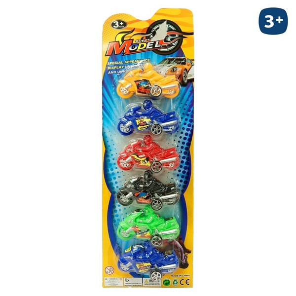 S/6 moto rueda libre 8 cm