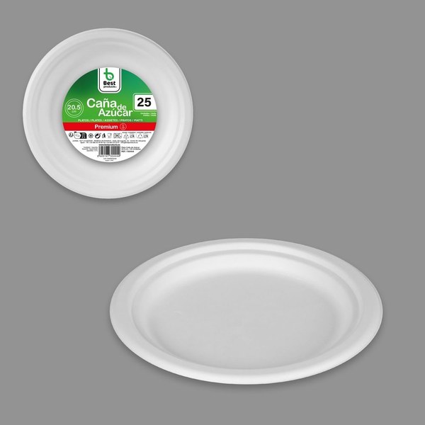 S/25 plato caña de azúcar 20,5 cm
