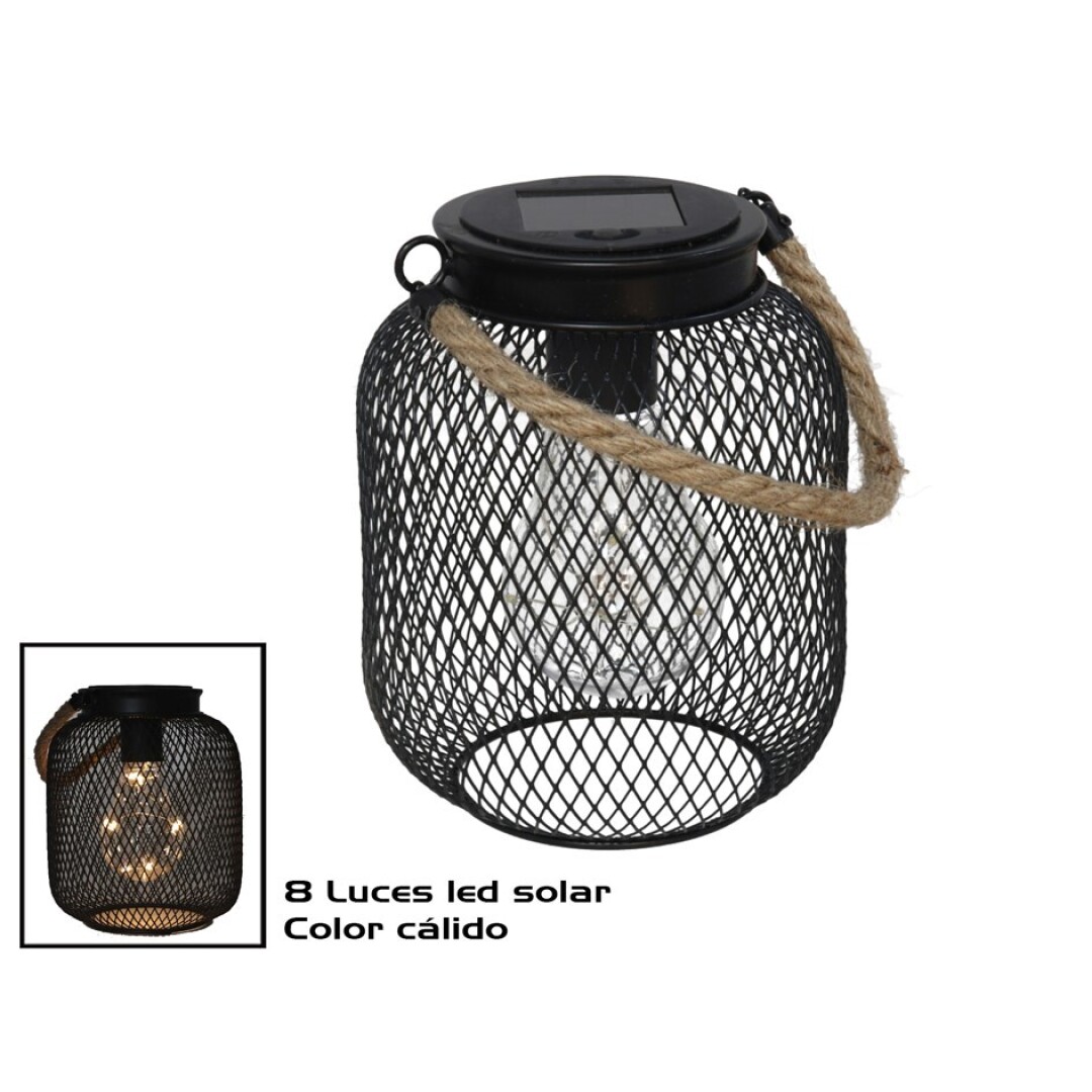 Farol negro helge 14,5x16cm