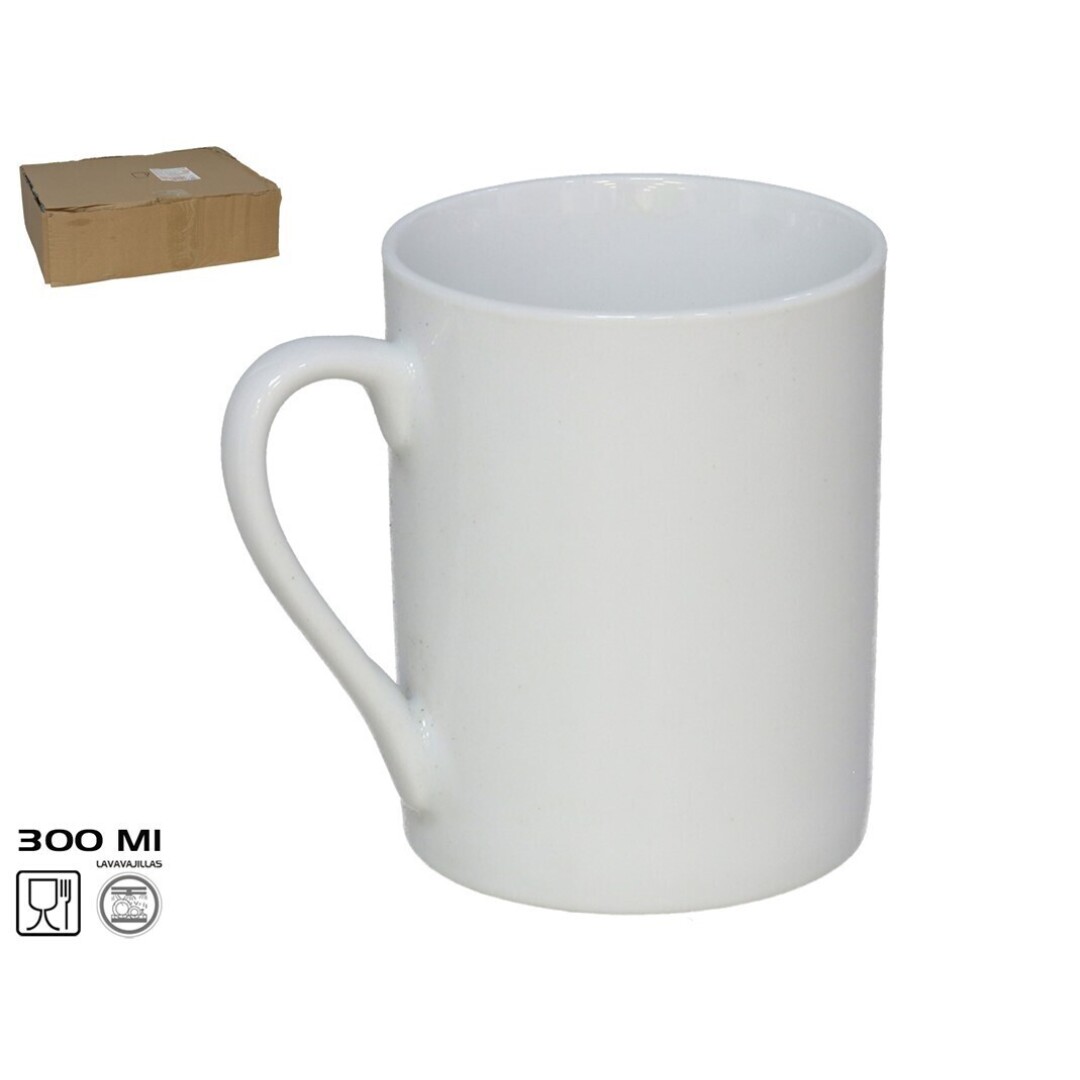 Taza porcelana 300ml