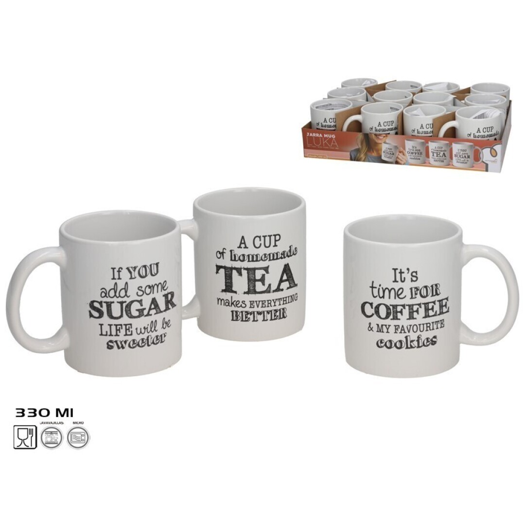 Mug gres 330ml jarra