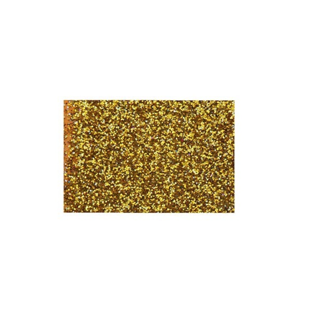 Goma eva purpurina oro